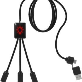 Red, solid black