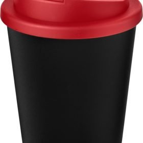 Solid black, Red