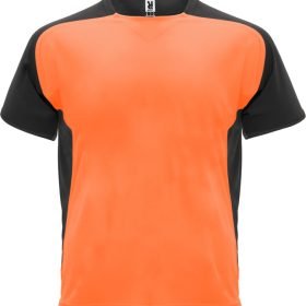 Fluor Orange, Solid black
