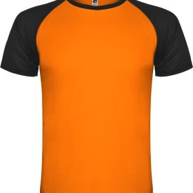 Fluor Orange, Solid black