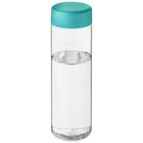 Transparent aqua blue