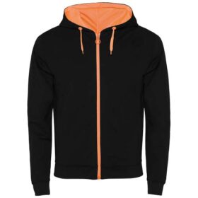 Solid black, Fluor Orange