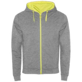 Heather grey, Fluor Yellow